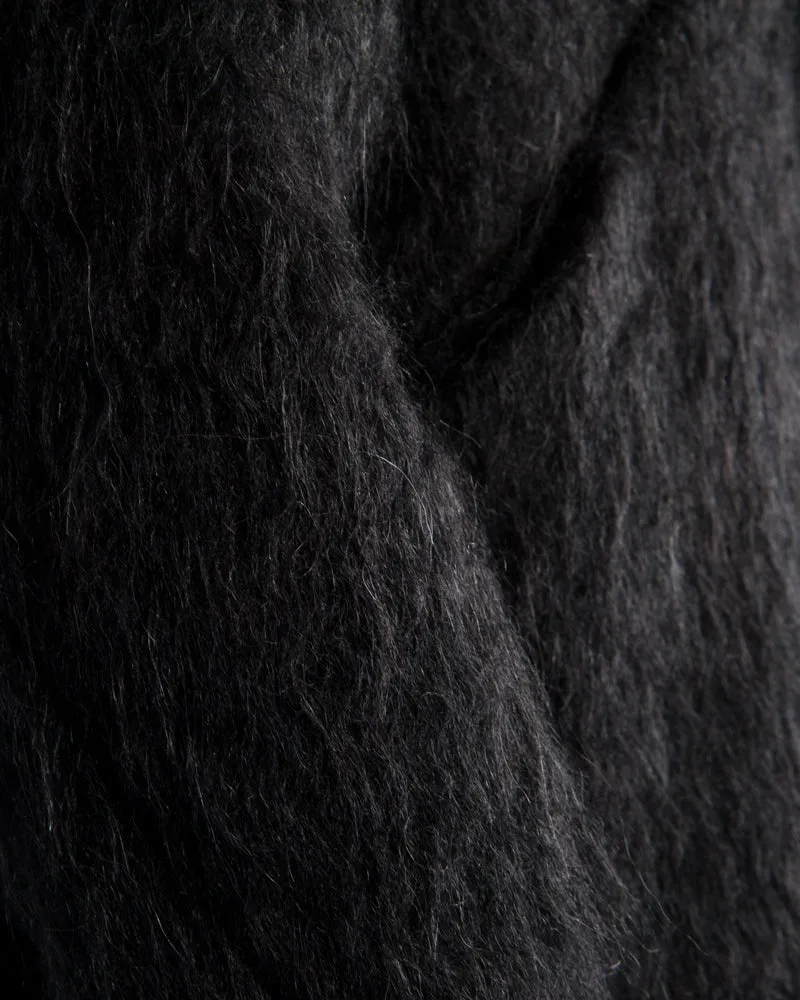 Alpaca mohair coat