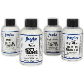 ANGELUS Leather Acrylic Paint - Finishers (1 fl. oz to 4 fl. oz)