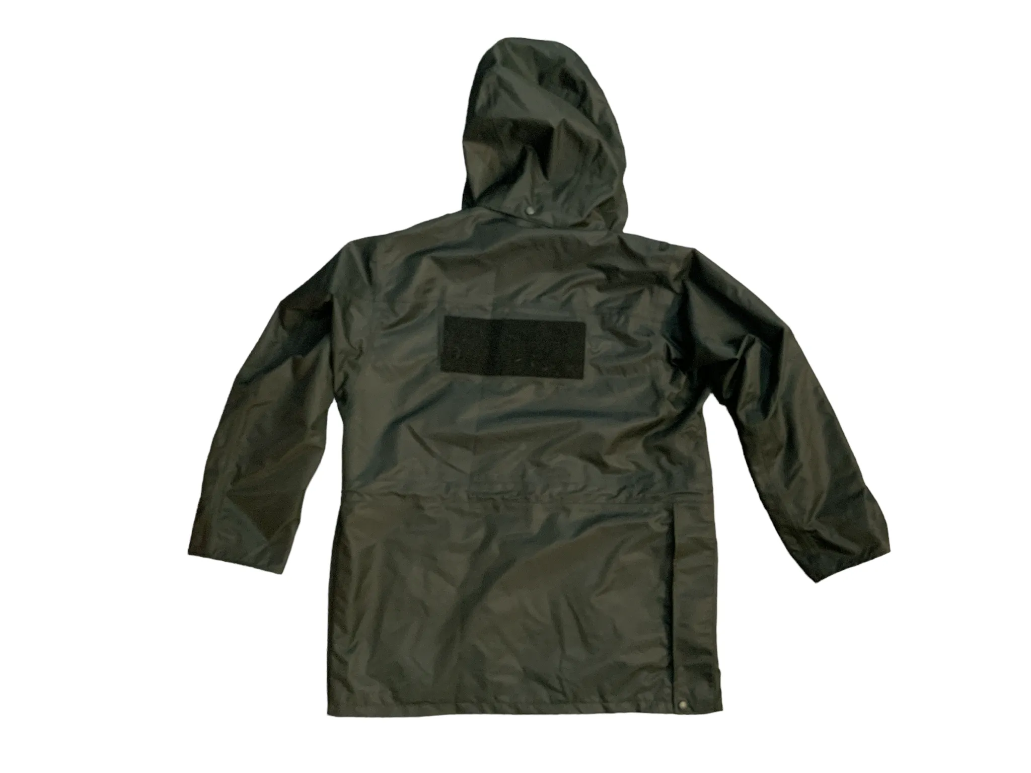 Black 3/4 Length Lightweight Waterproof Rain Coat BPC03A