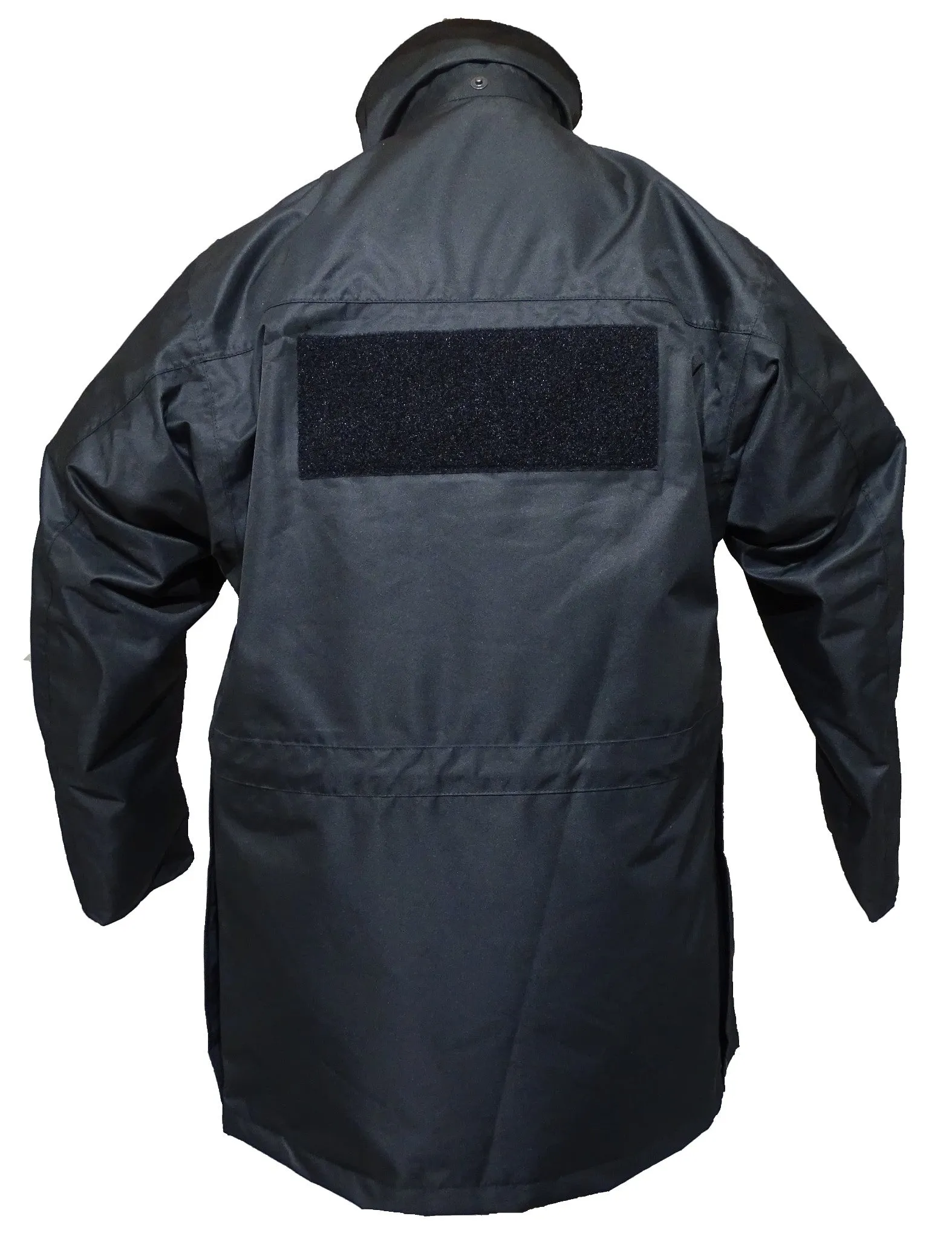 Black 3/4 Length Lightweight Waterproof Rain Coat BPC03AN