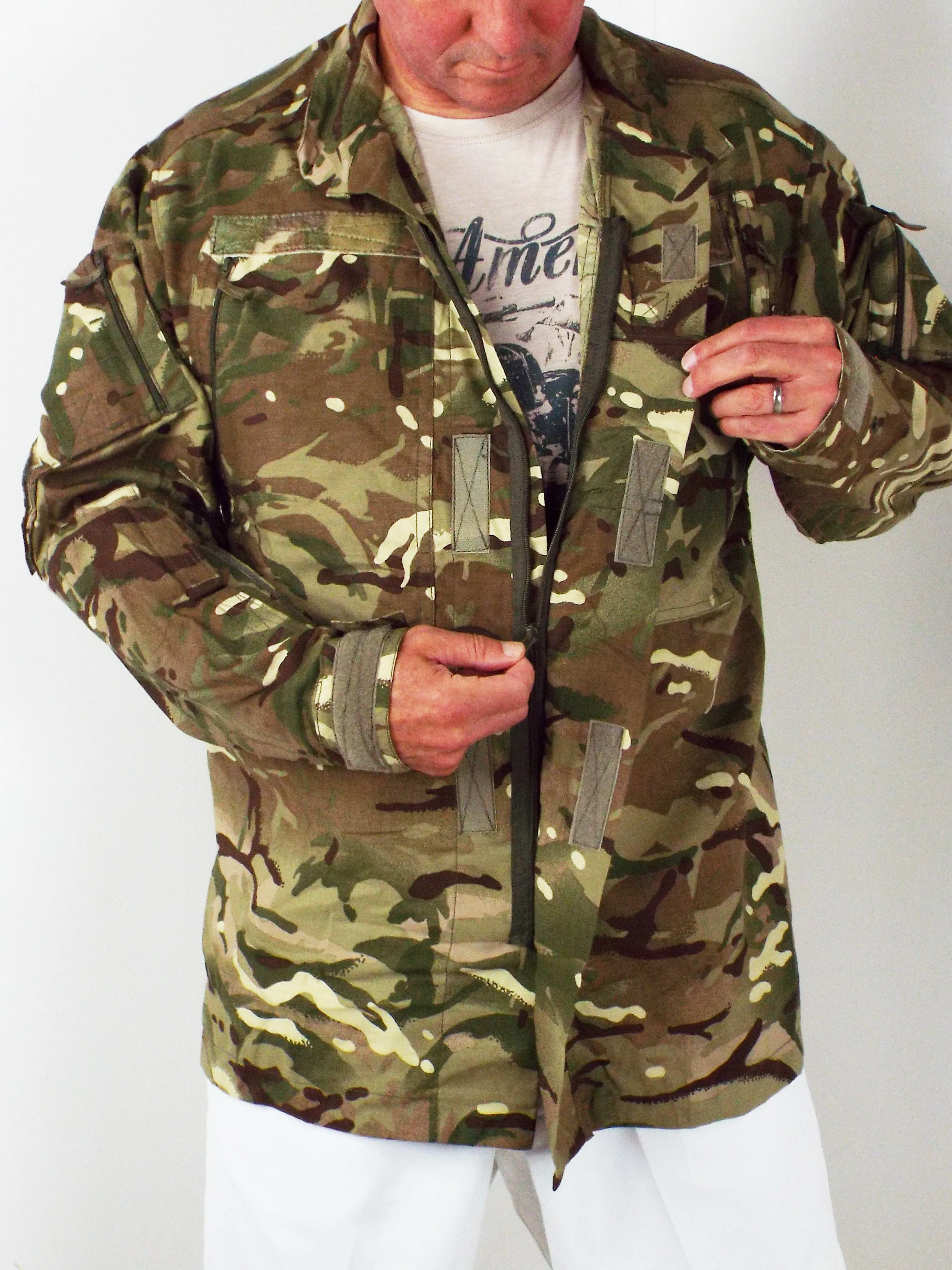 British MTP Combat Jacket - Flame retardant - Grade 1 - Unlabelled Air Crew issue