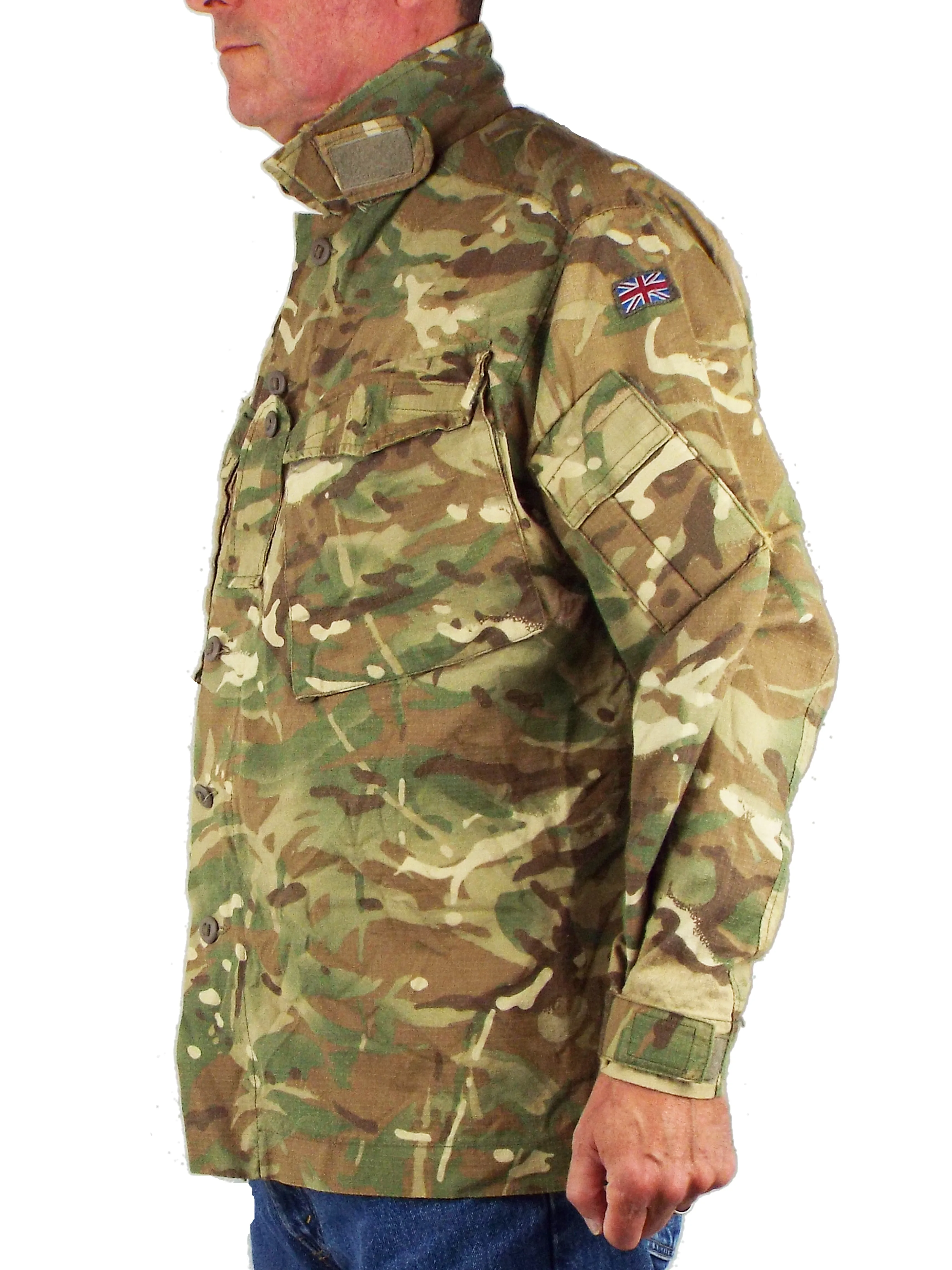 British MTP Combat Jacket - Flame Retardant RIP-STOP - Grade 1 - AIR Crew (unlabelled)