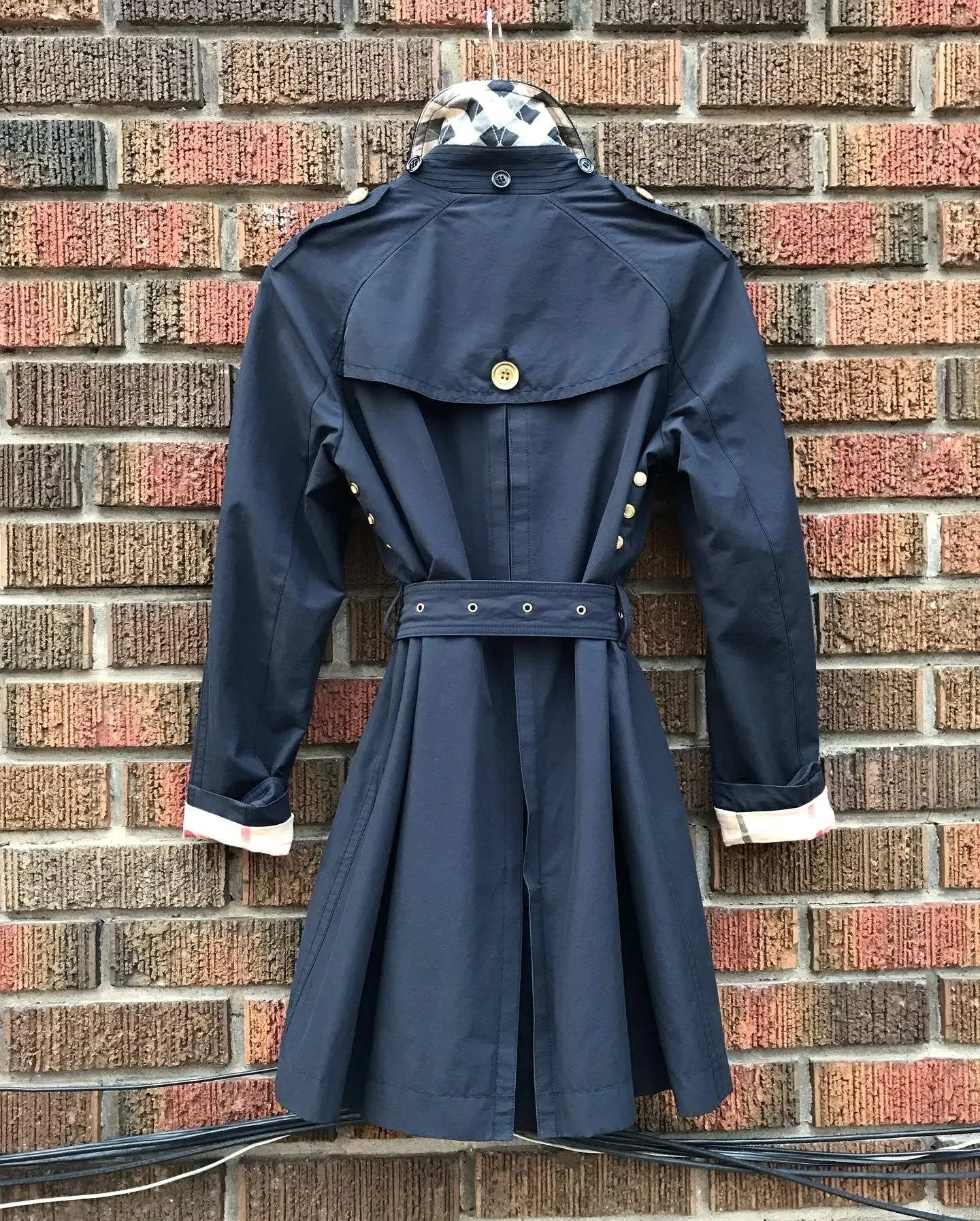 BURBERRY Brit Balmoral Belted Trench Coat