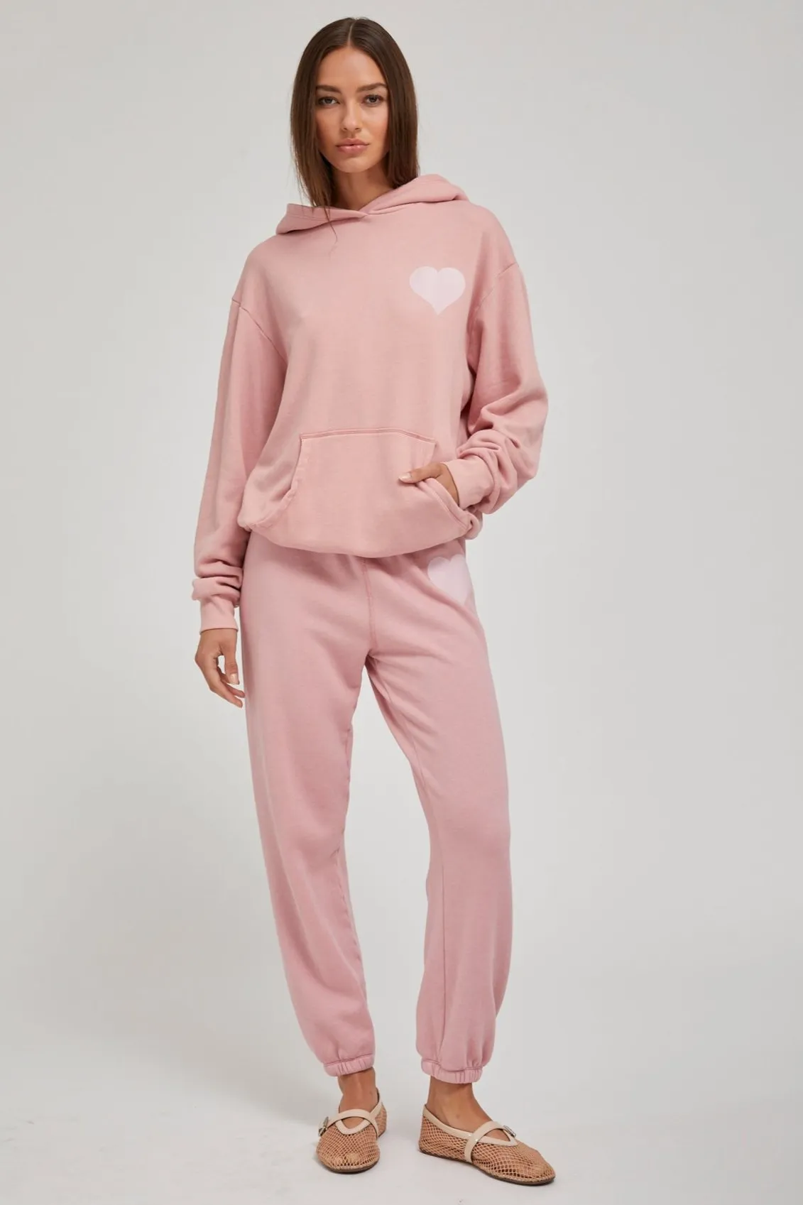 Camelia Heart Sweatpants