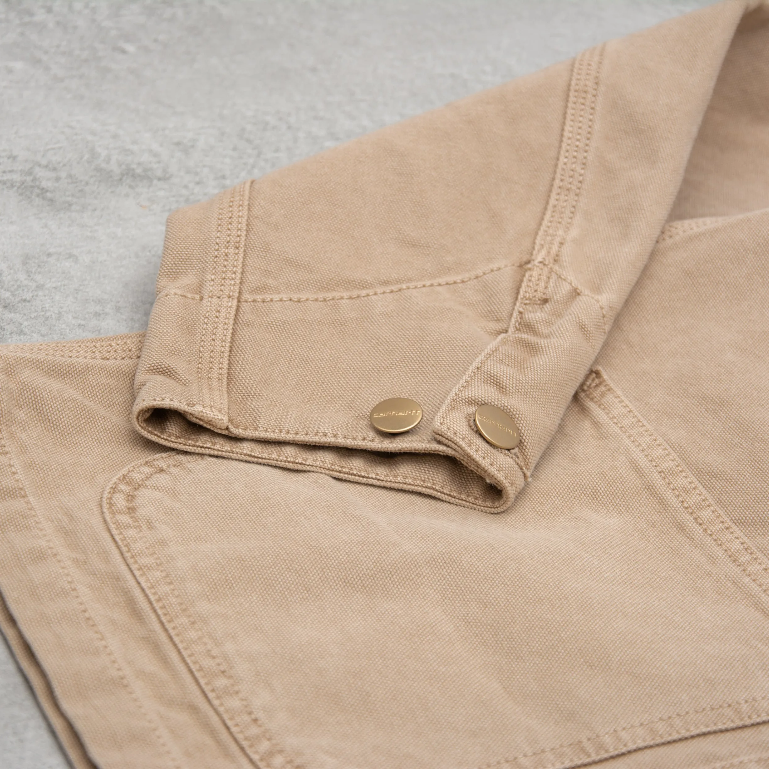 Carhartt WIP Michigan Faded Coat - Dusty H Brown