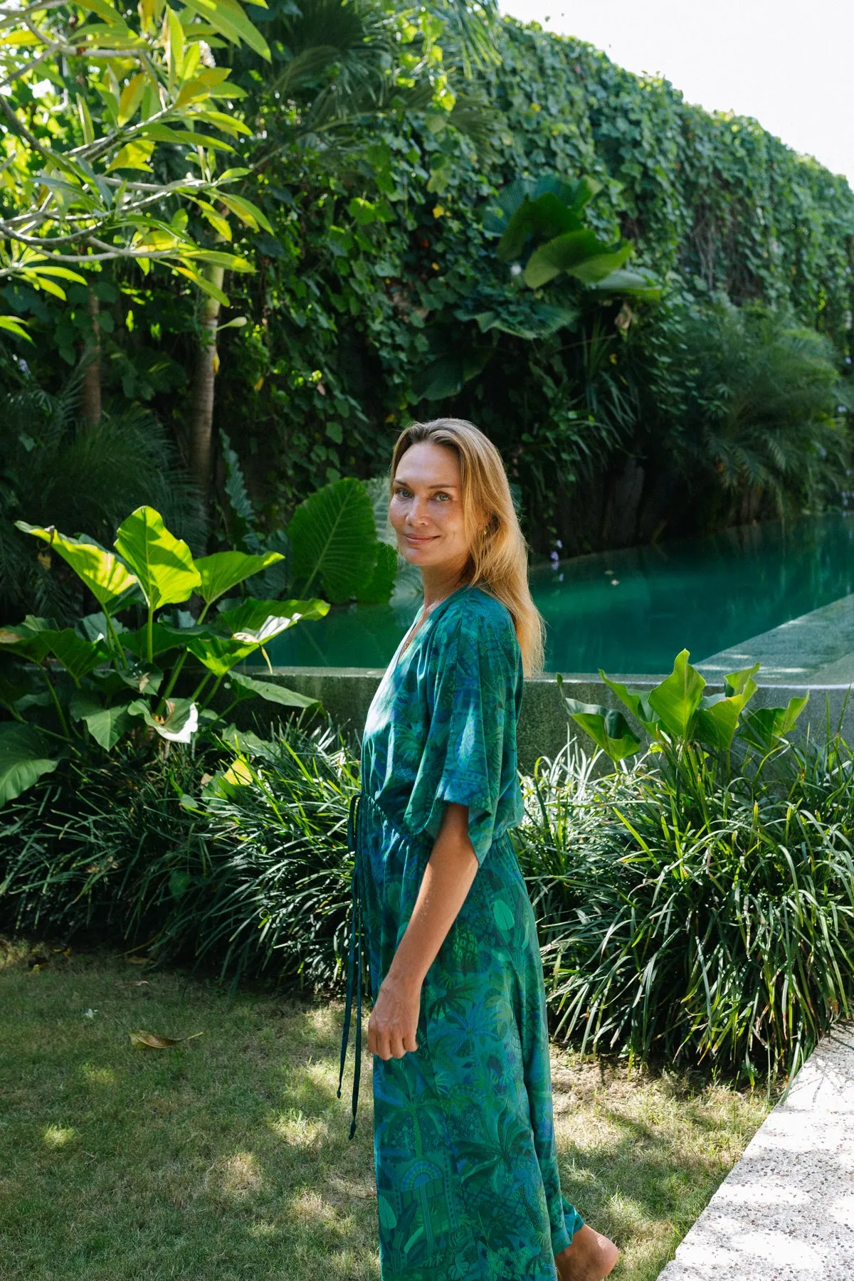 Cecile Kaftan Dress - Brasilia