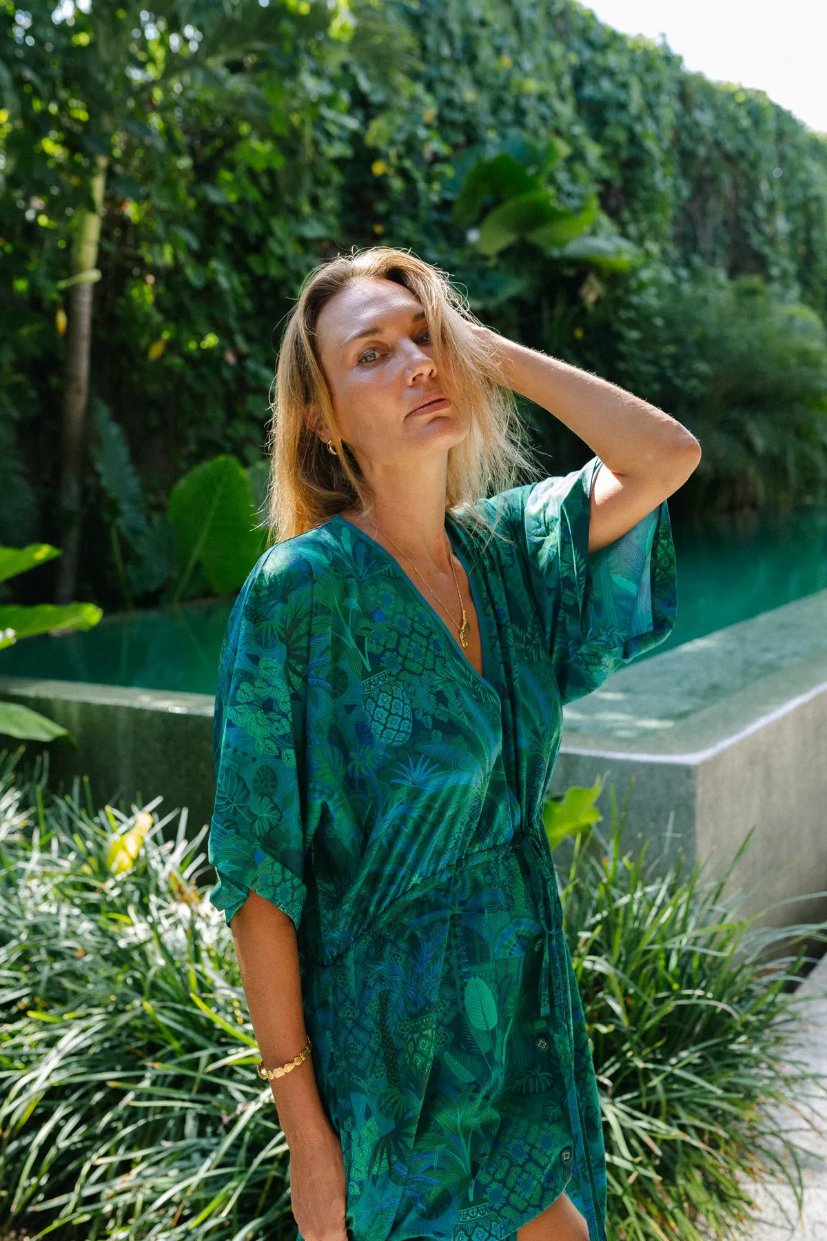 Cecile Kaftan Dress - Brasilia