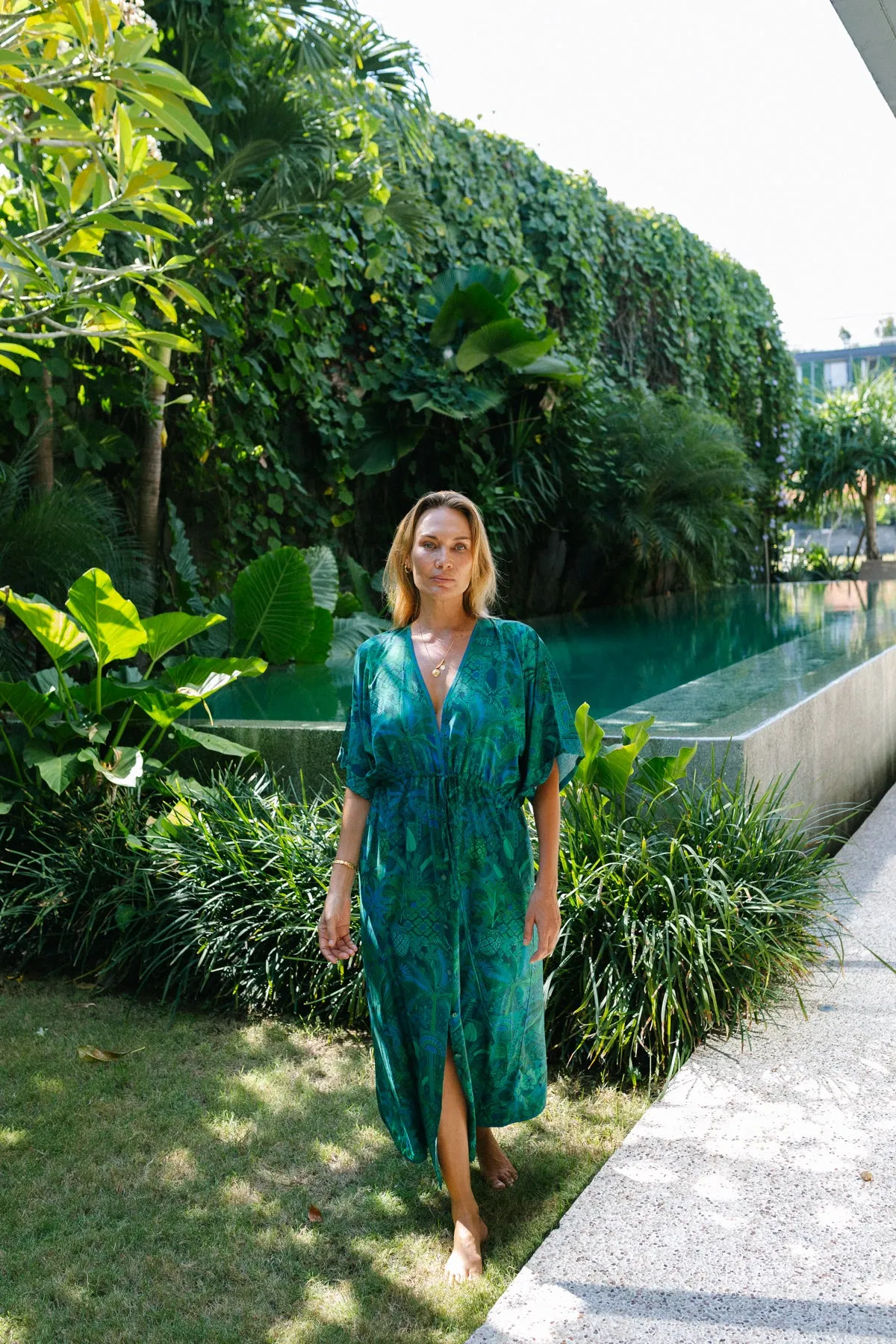 Cecile Kaftan Dress - Brasilia