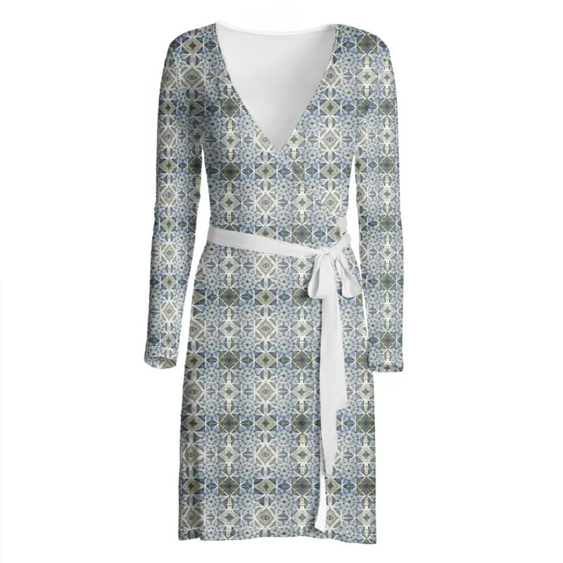 Celestial Ceiling 2 Wrap Dress