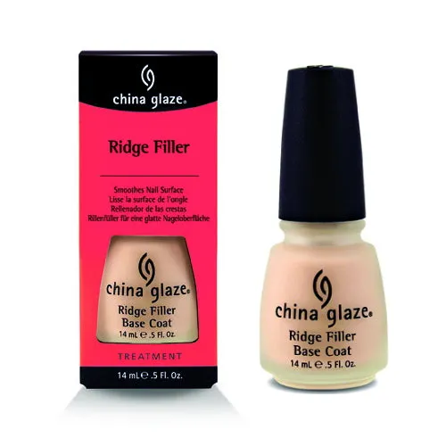 China Glaze Ridge Filler Nail Polish, 0.5 Ounce