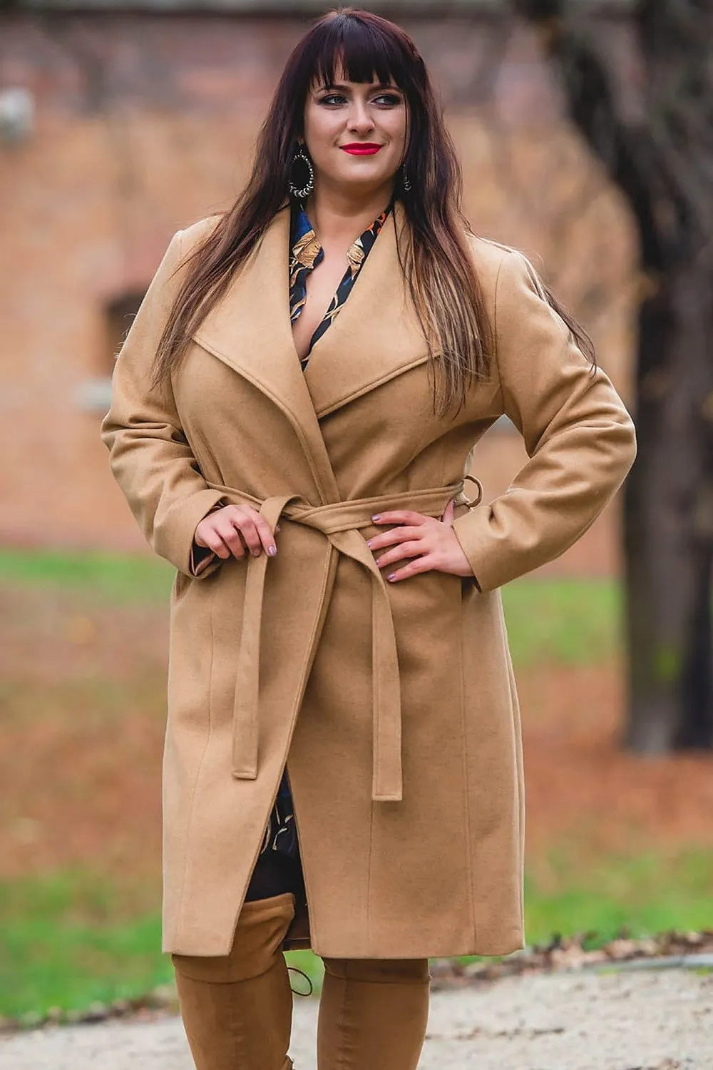 Coat plus size Karko