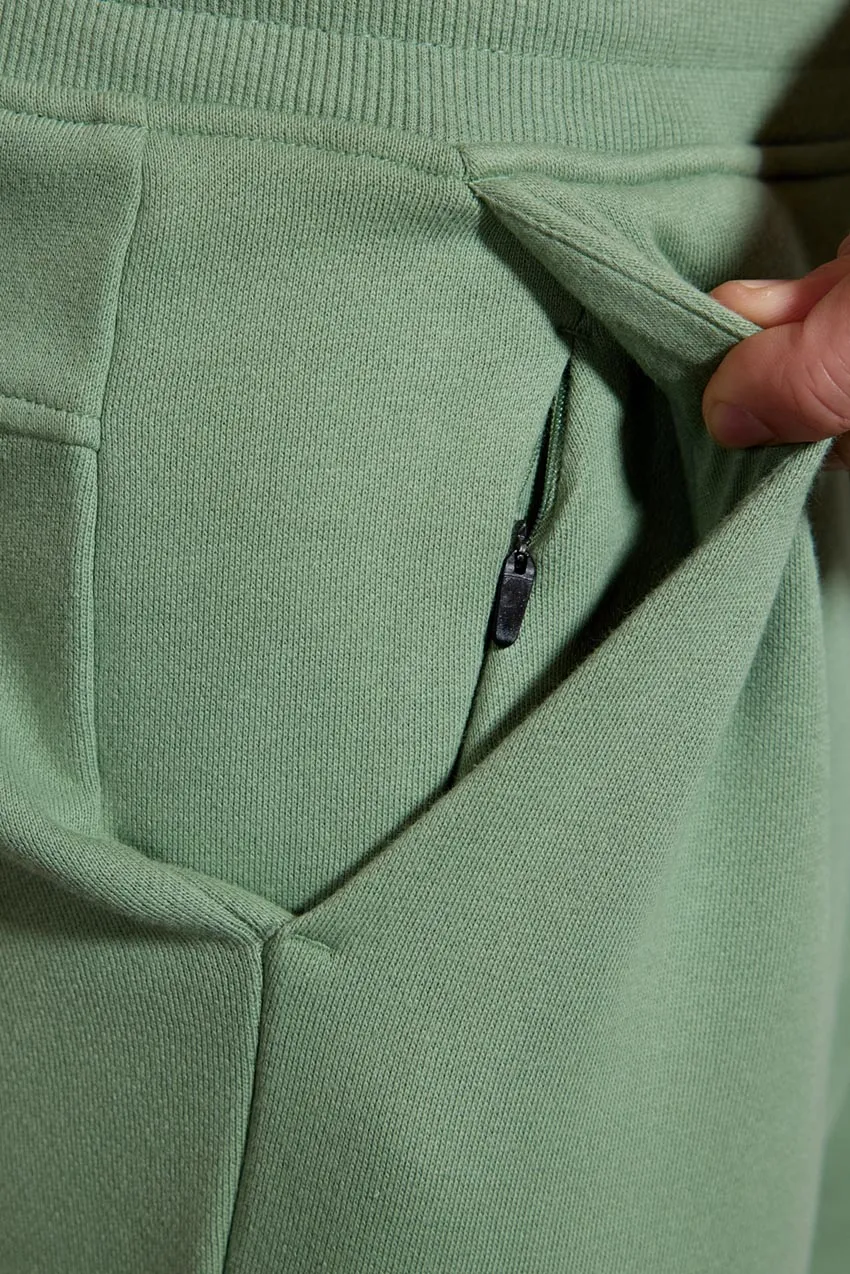 Comfort Men's Fleece Jogger - Hedge Green