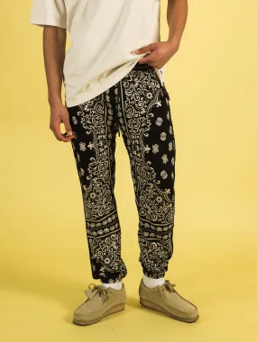 CROOKS & CASTLES PAISLEY AOP TRACK PANT