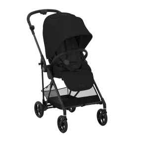 CYBEX Melio Carbon 3 Ultra Lightweight Stroller - Moon Black