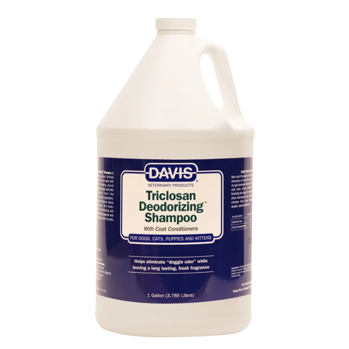 Davis Triclosan Deodorizing Shampoo - Gallon