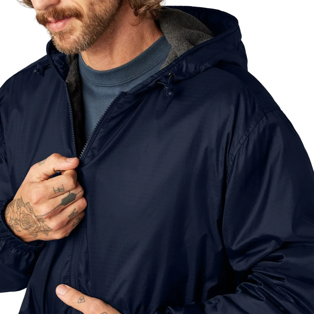 Dickies Men's Nylon Hooded Fleece Lined Jacket