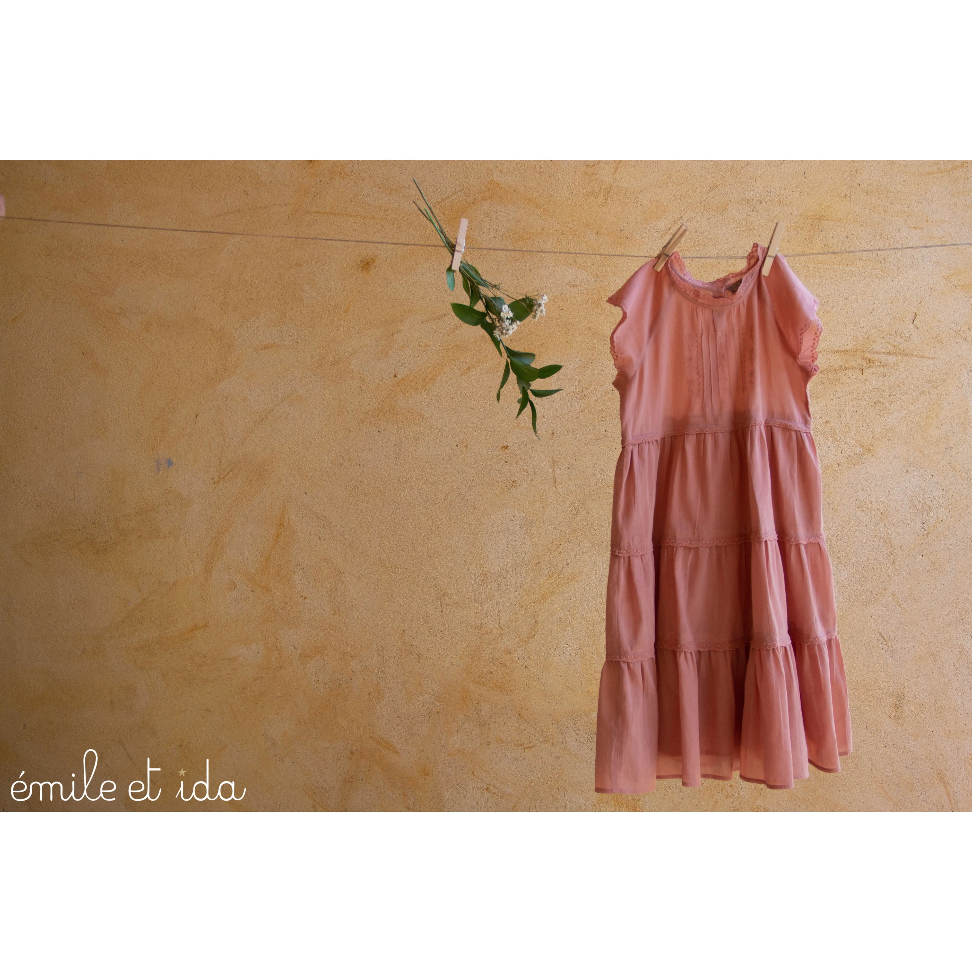 Emile et Ida Dress Blush