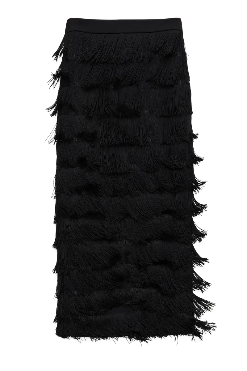 Emotional Essence II Fringe Skirt