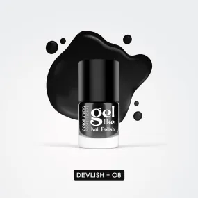 Gel Like Nail Polish -  08 Devilish