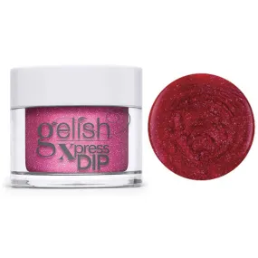 Gelish Professional Xpress Dip Powder High Voltage - Pink With Fuchsia And Silver Glitter - 43G