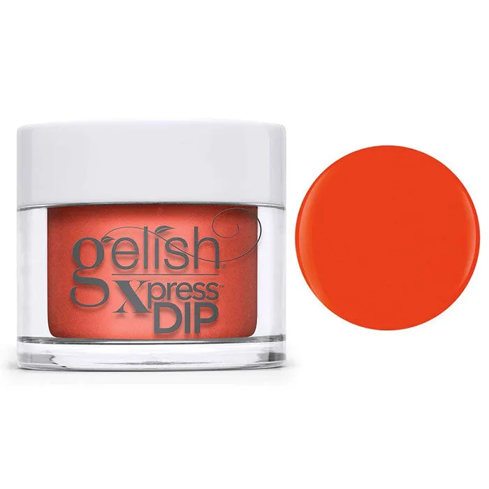 Gelish Professional Xpress Dip Powder Tiki Tiki Laranga - Orange Neon Creme - 43G