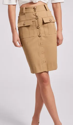 Generation Love Cressida Skirt in Taupe