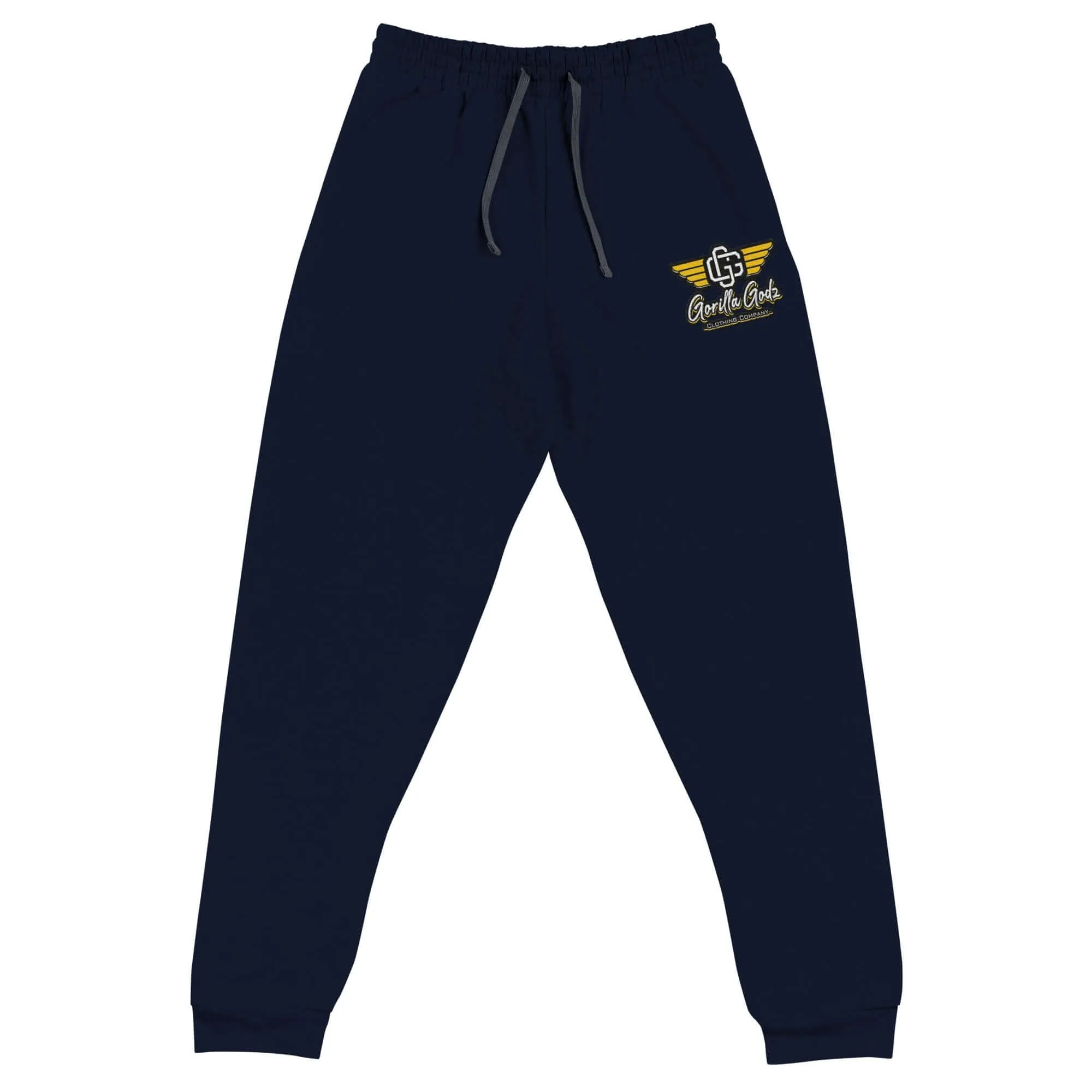 Gorilla Godz Gold Emblem Unisex Joggers (Available in multiple colors)