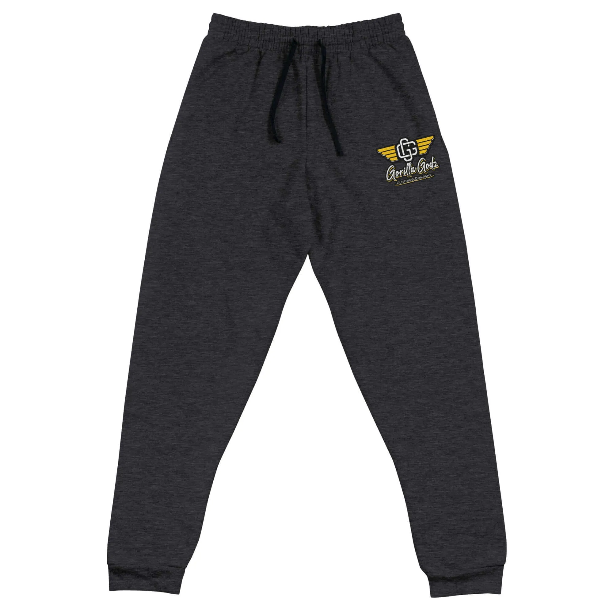 Gorilla Godz Gold Emblem Unisex Joggers (Available in multiple colors)