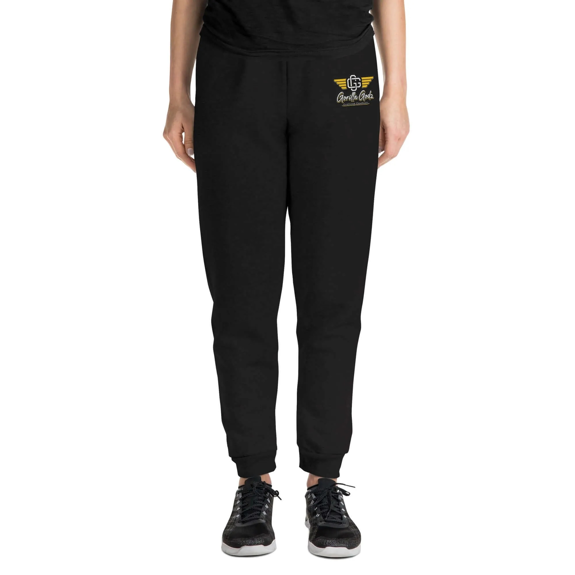 Gorilla Godz Gold Emblem Unisex Joggers (Available in multiple colors)