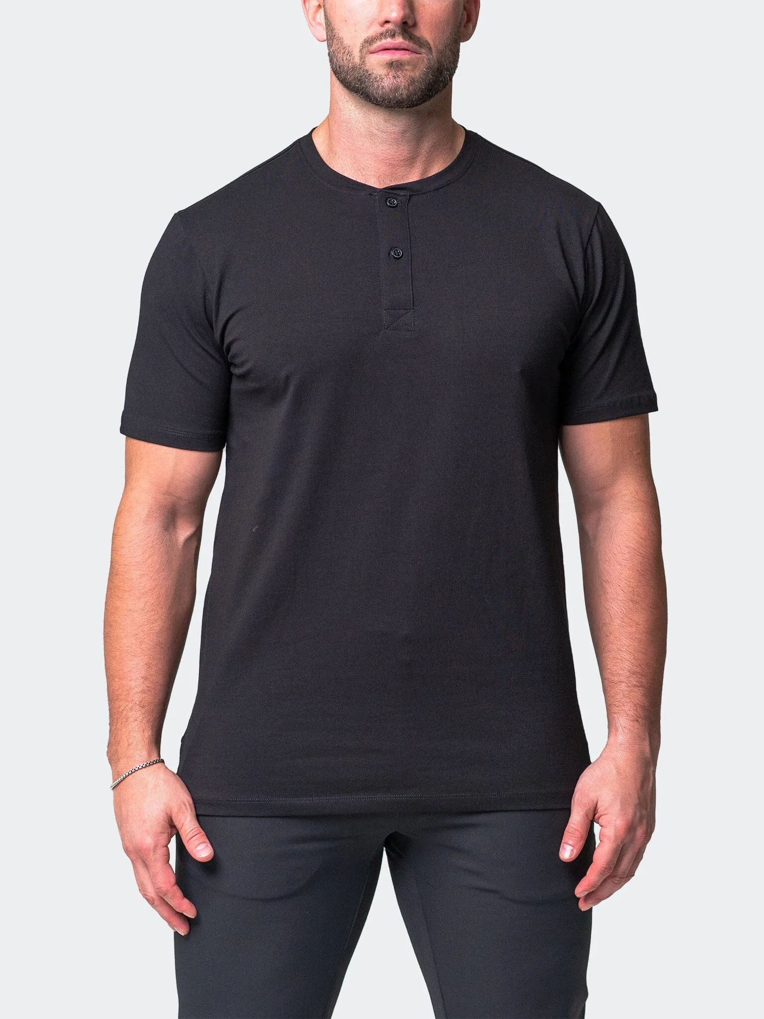 Henley Core Black