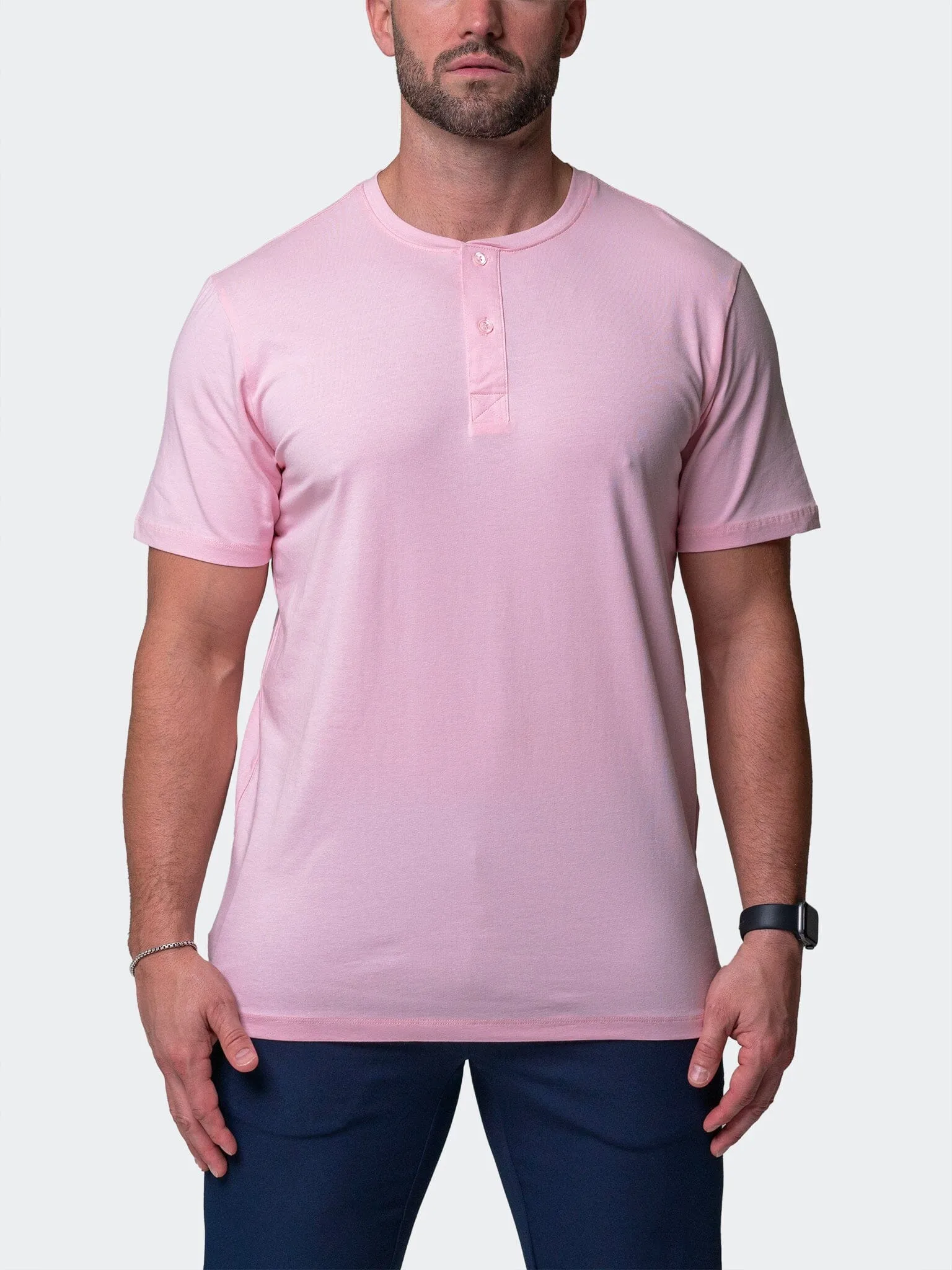 Henley Core Pink