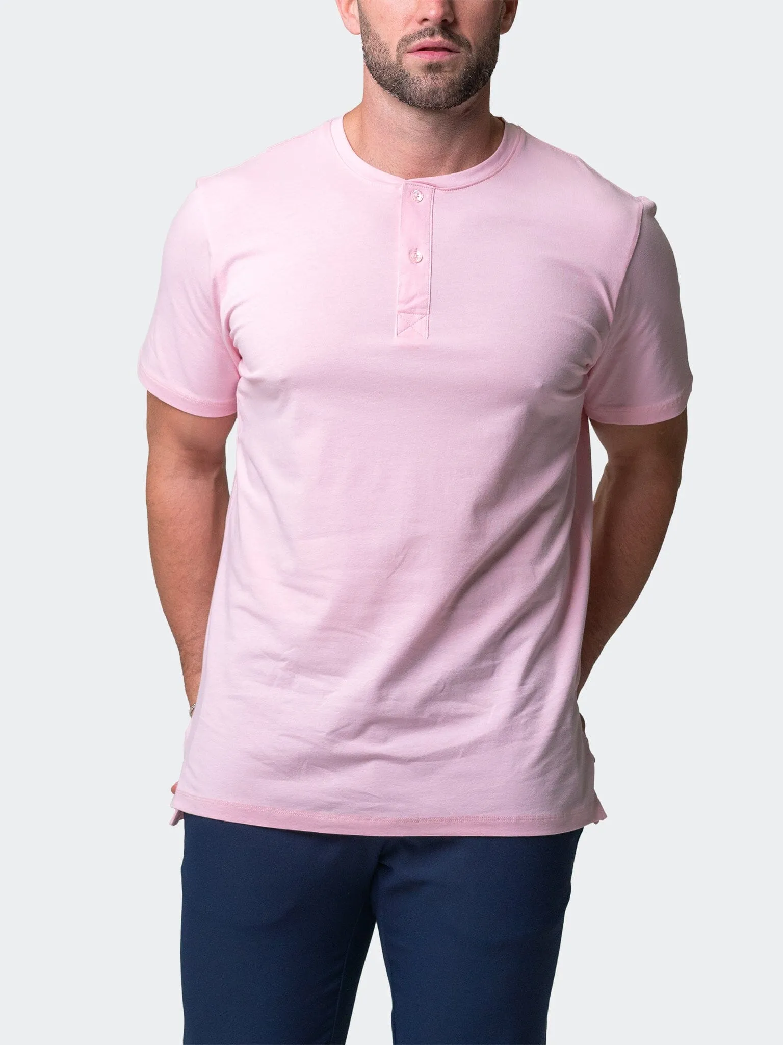 Henley Core Pink