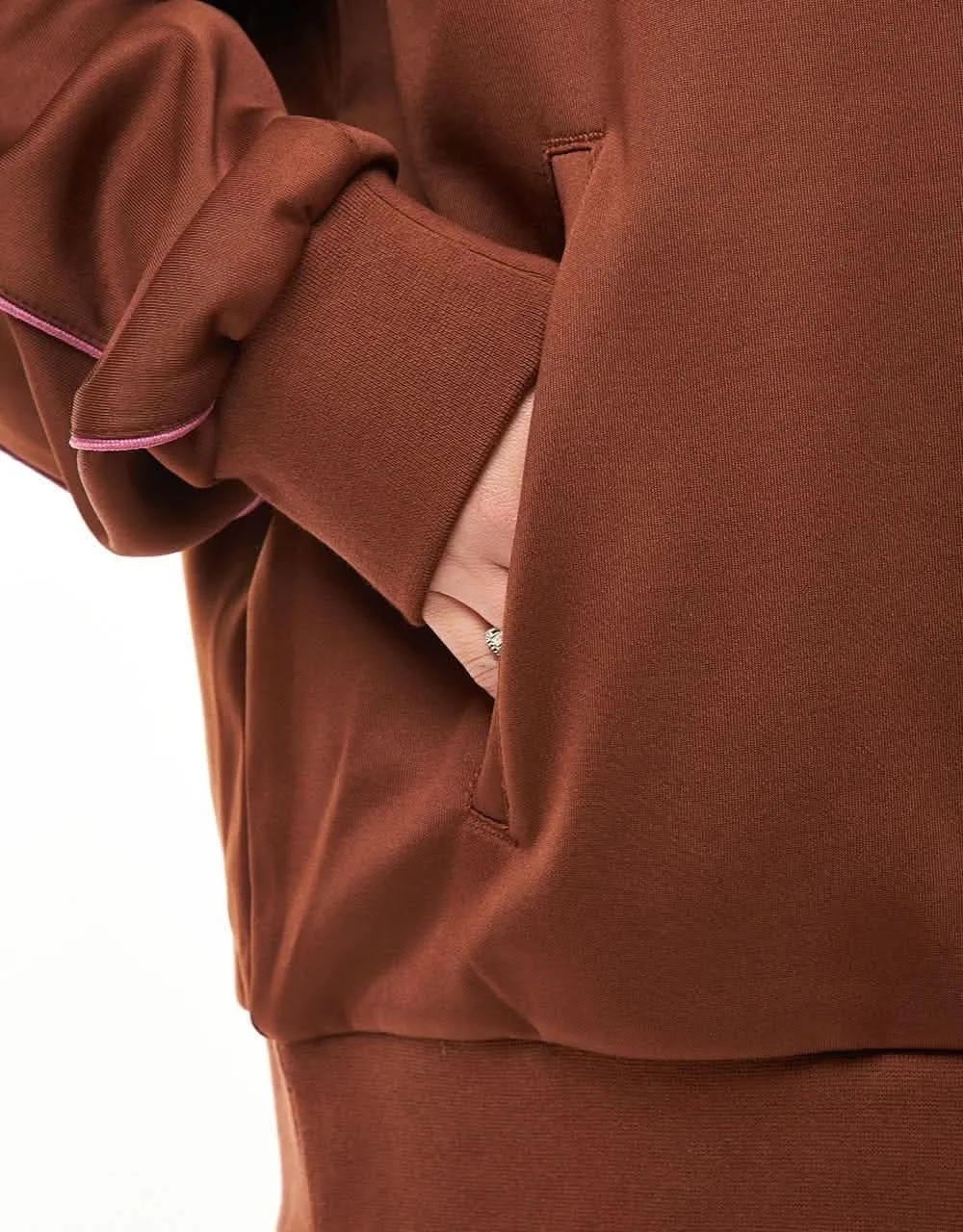 HUF Lexington Track Jacket - Rich Brown