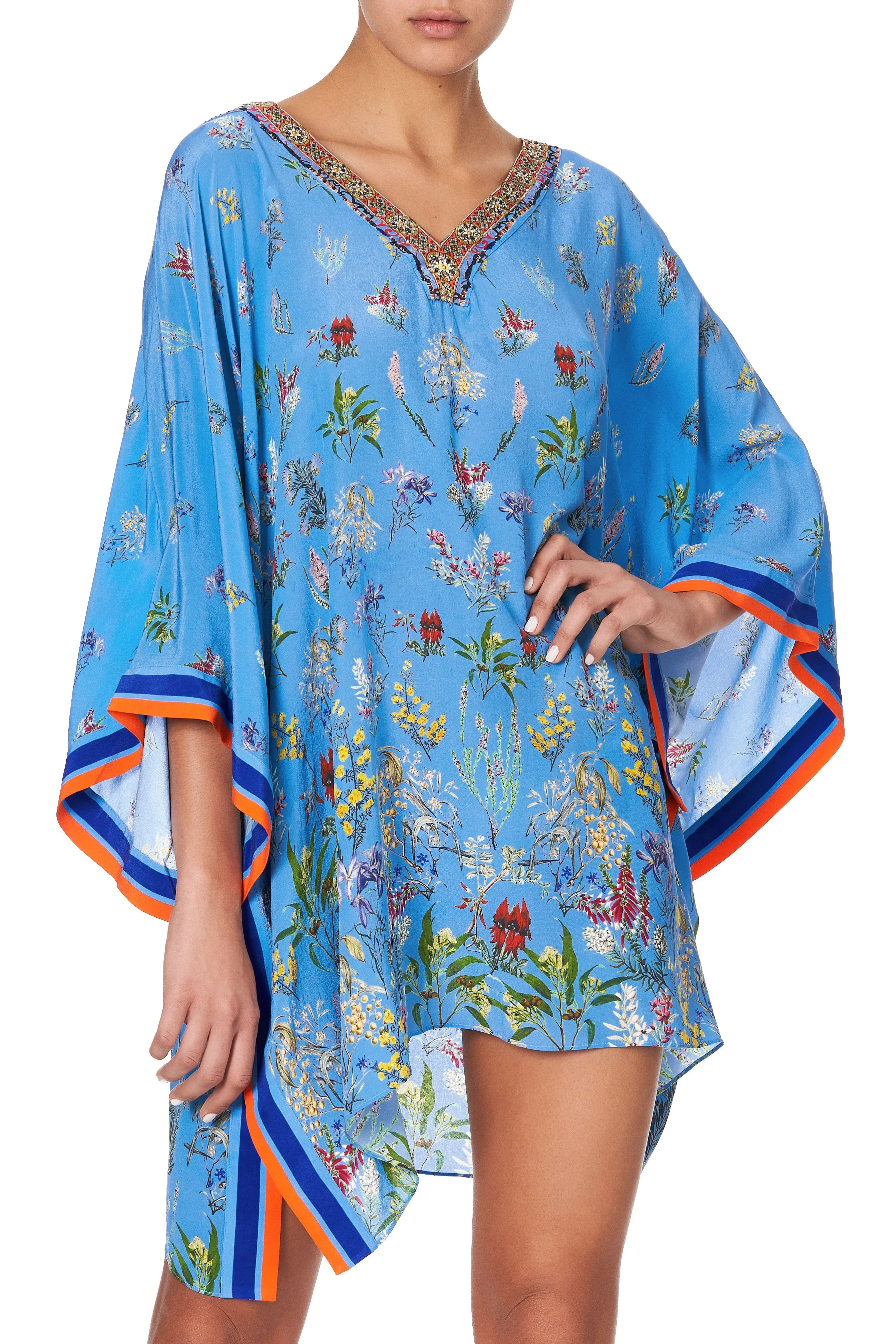 KAFTAN WITH SIDE WRAP SOUTHERN SPLENDOUR