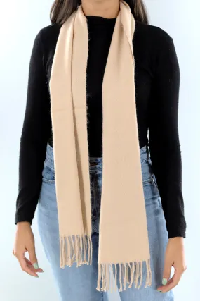 Lightweight Acrylic Scarf - Camel