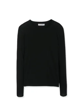 Lightweight Crew Neck_Black