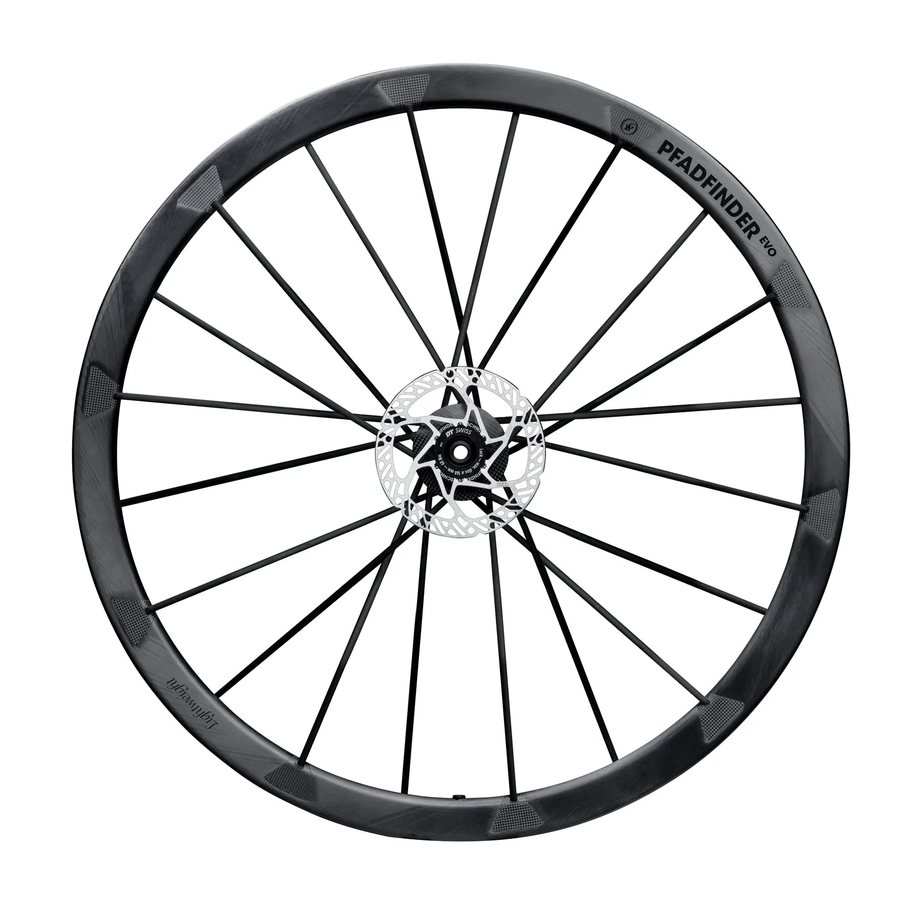 Lightweight Pfadfinder EVO Disc Wheels - Schwarz Edition