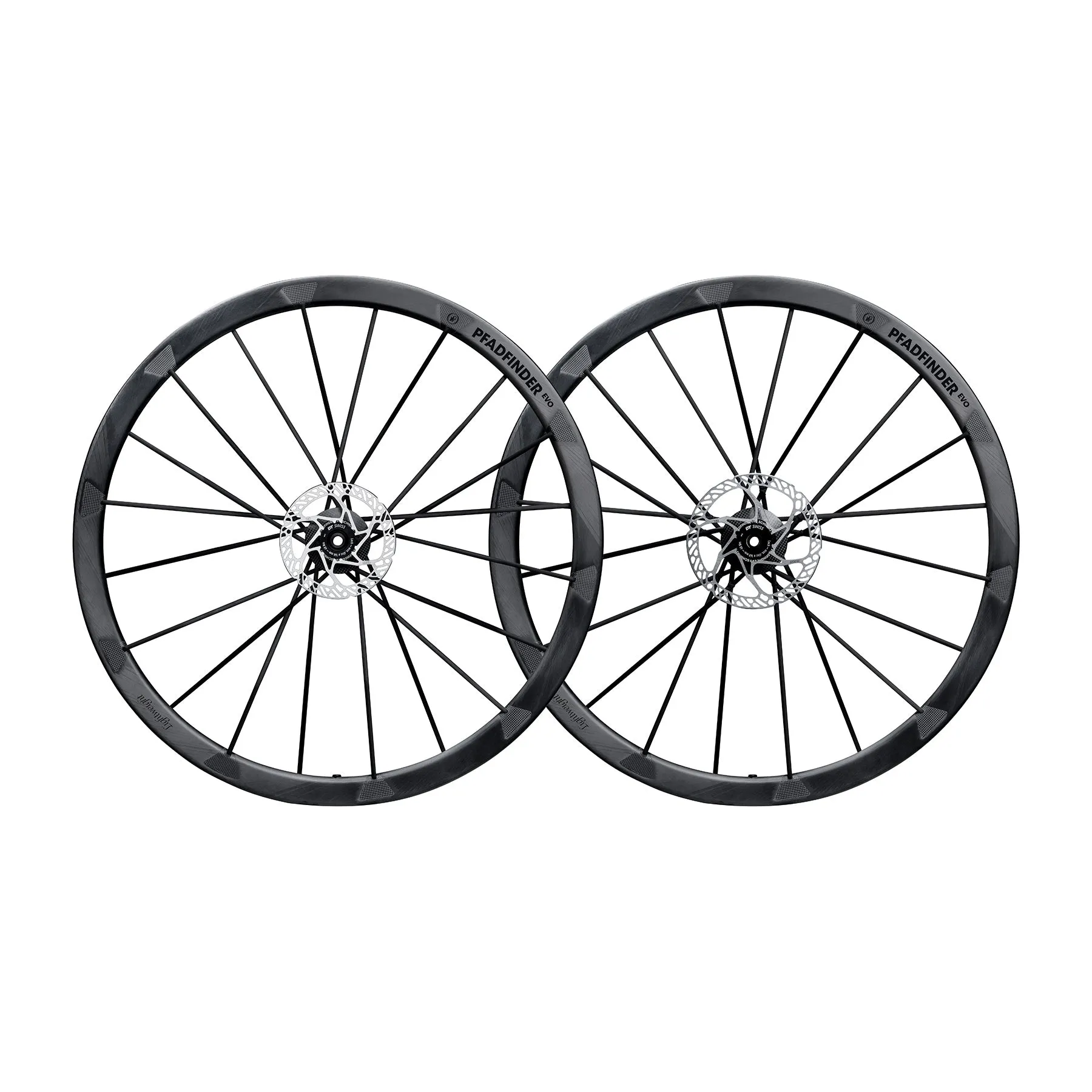 Lightweight Pfadfinder EVO Disc Wheels - Schwarz Edition