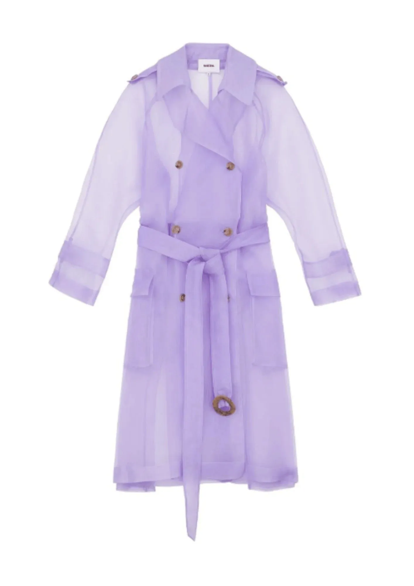 LILA LONG TRENCH COAT