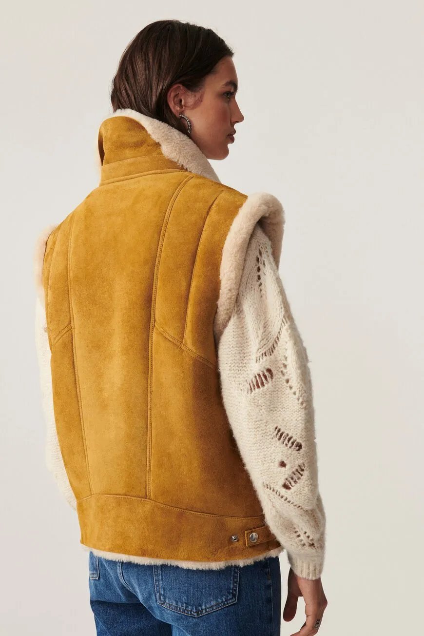 Maeenor Camel Gilet - 1