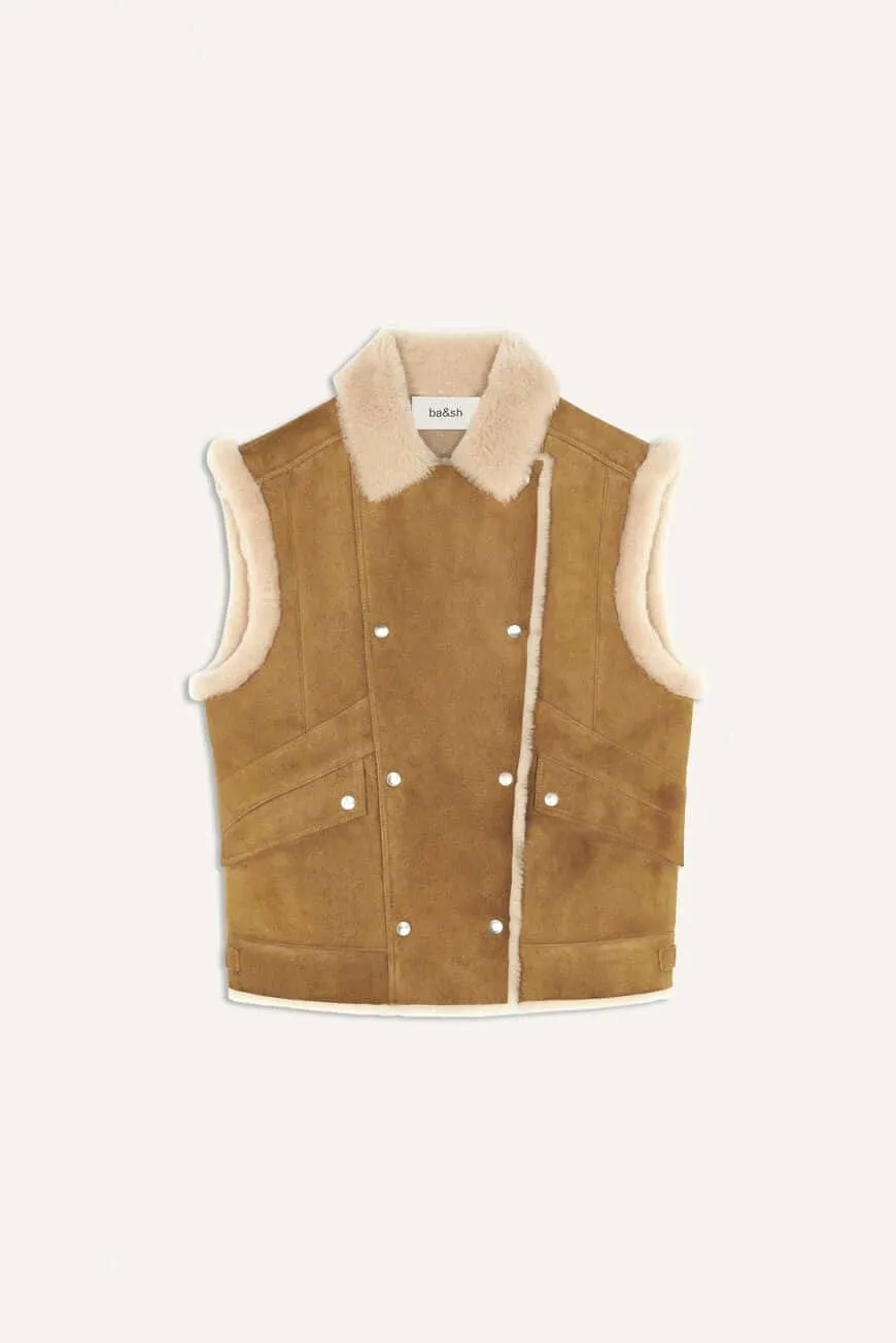 Maeenor Camel Gilet - 1