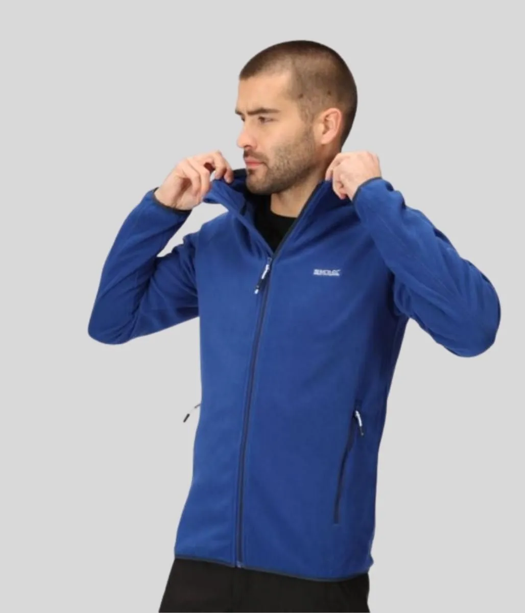 Mens Royal Blue Hadfield Fleece Jacket