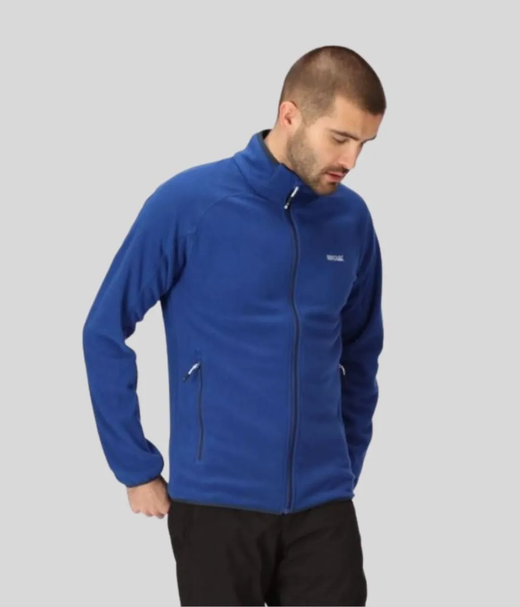 Mens Royal Blue Hadfield Fleece Jacket