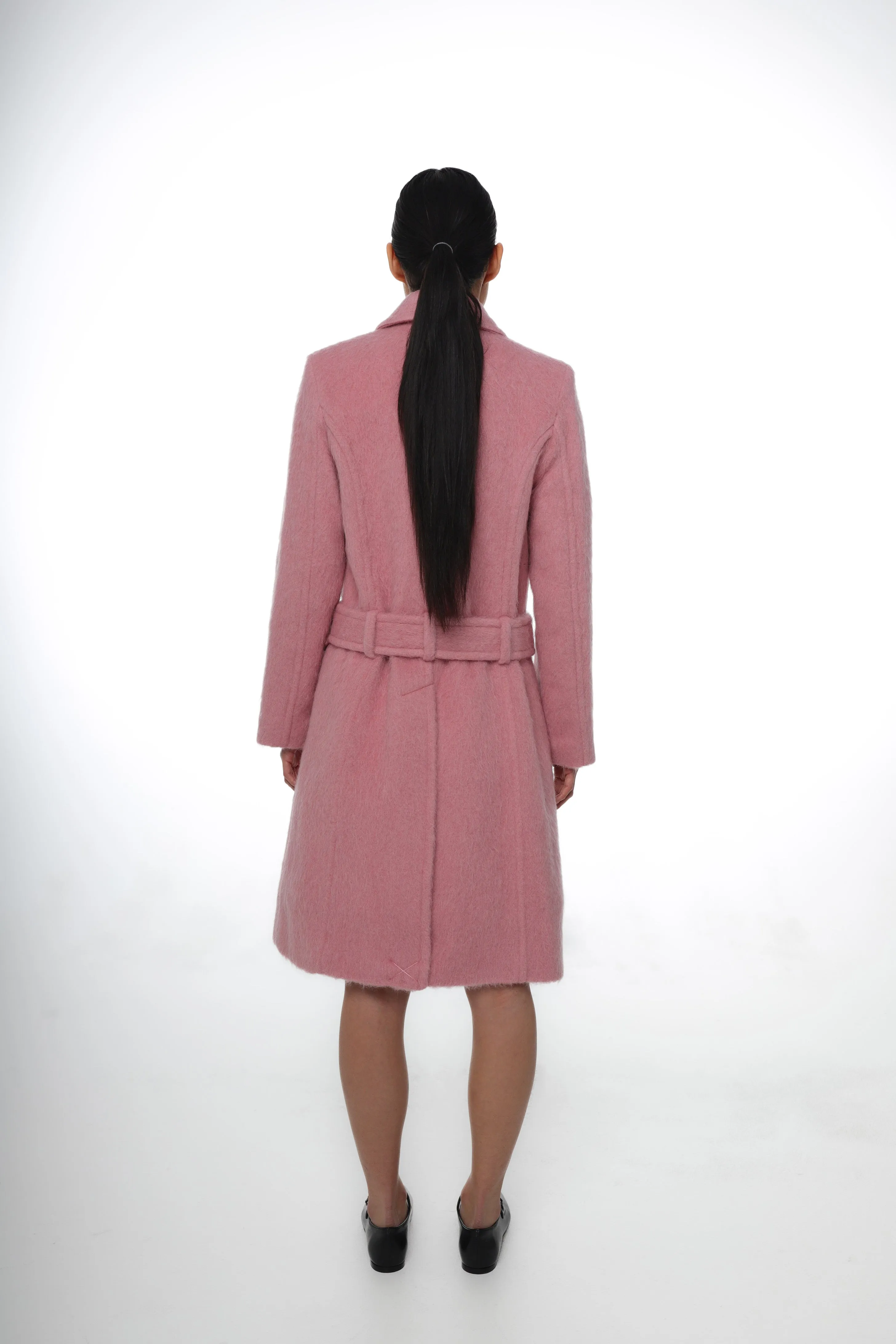 NORWICH COAT IN PINK