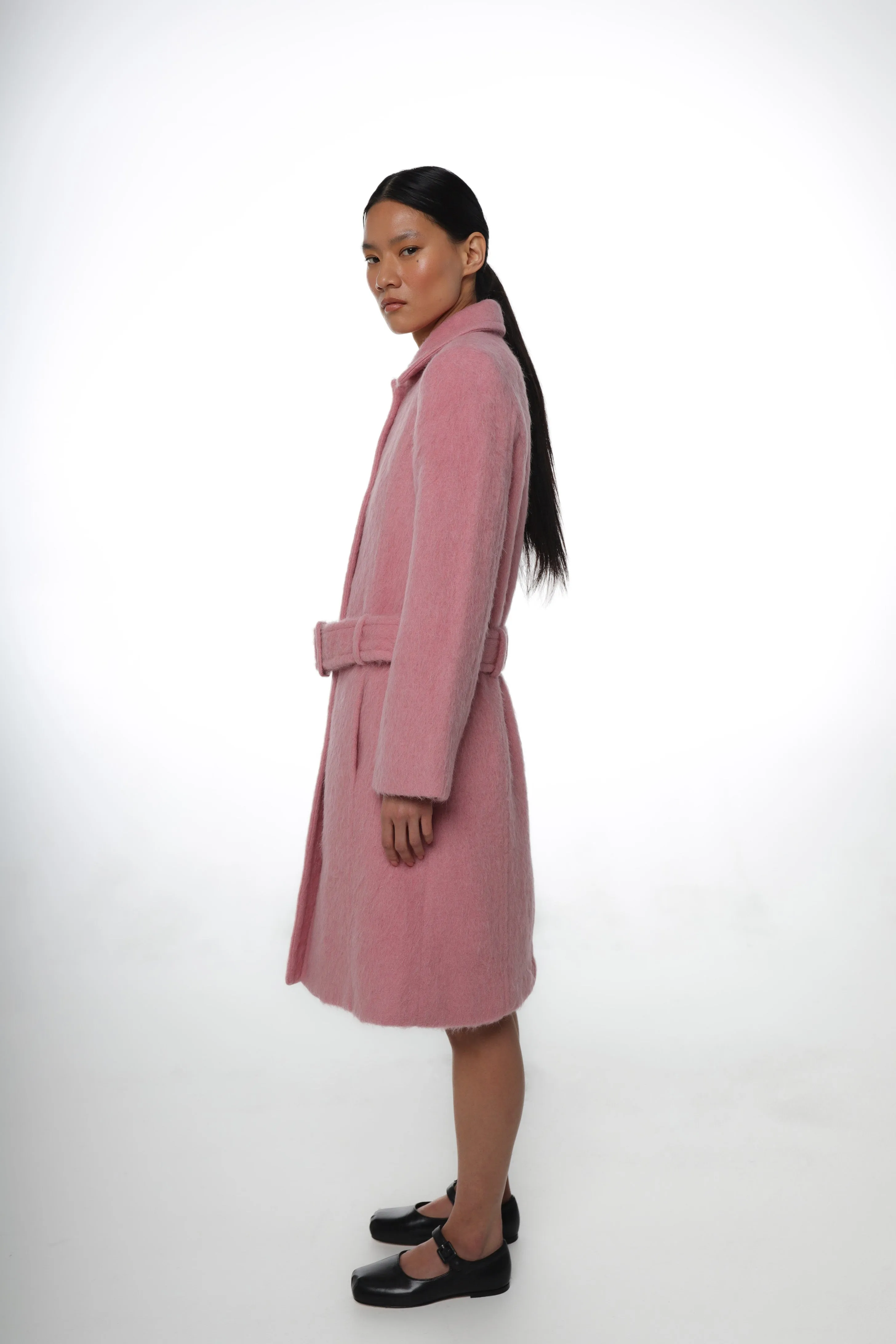 NORWICH COAT IN PINK