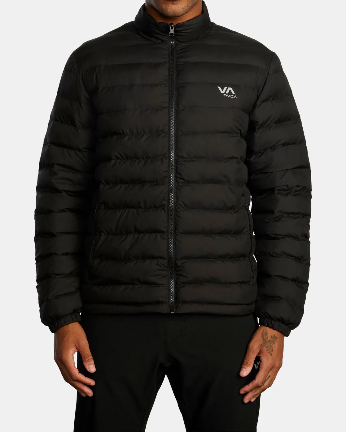 Packable Puffa Jacket - Black 2