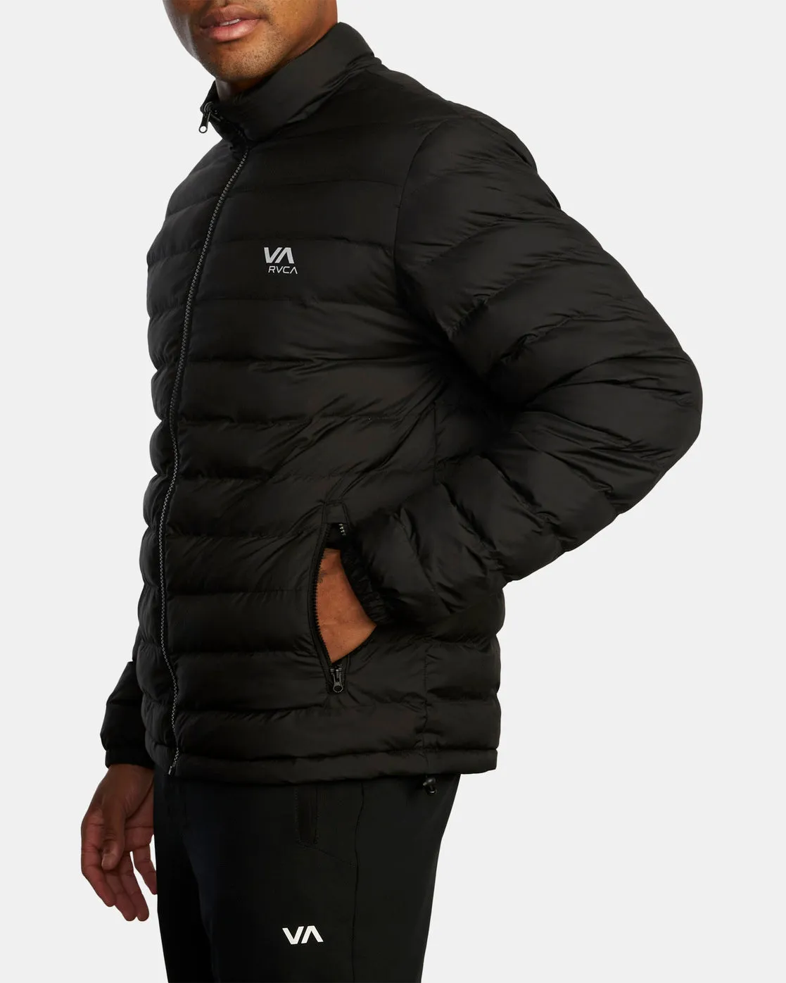 Packable Puffa Jacket - Black 2