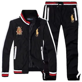 PRL County Riders Club Tracksuits With Big Pony -Black