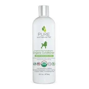 Pure and Natural Pet Fragrance Free Hypo-Allergenic Rinse Out Conditioner