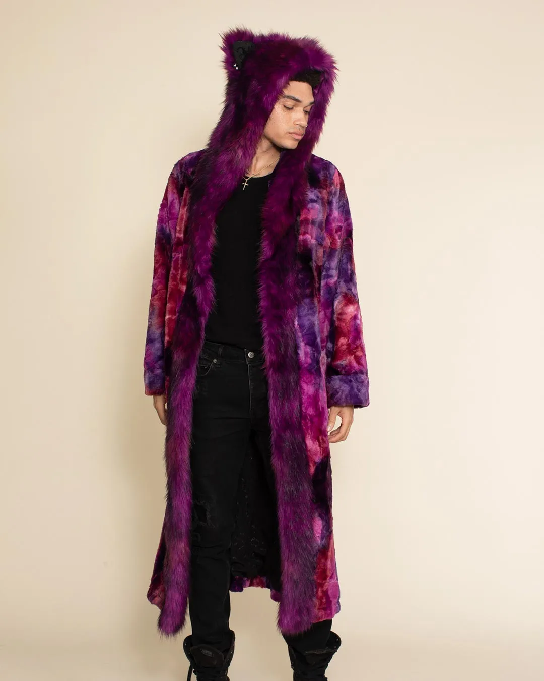 Purple Panther Classic Faux Fur Style Robe | Men's